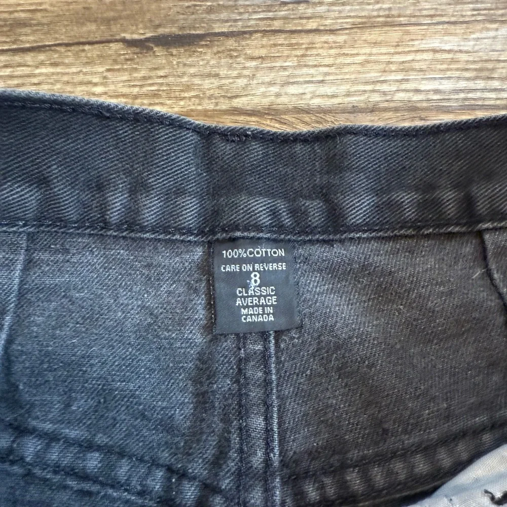 Vintage 90s Faded Black High Waisted Slim Leg Jeans - Picture 7 of 8